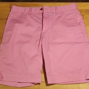 Ralph Lauren Pink Flat Front Shorts